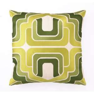  Green Way   Ogee Linen Pillow