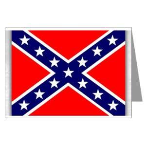  Greeting Card Rebel Confederate Flag HD 