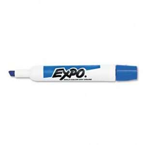  New EXPO 83003   Dry Erase Marker, Chisel Tip, Blue, Dozen 