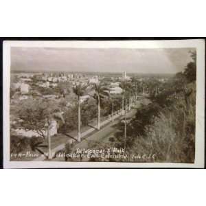  COLOMBIA, Cali Belalcazars Walk Postcard (rppc) c1950 C 