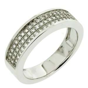 Lenya Wedding Rings   Timeless Design, Engagement Sterling Silver Ring 