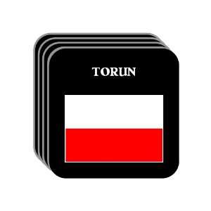  Poland   TORUN Set of 4 Mini Mousepad Coasters 