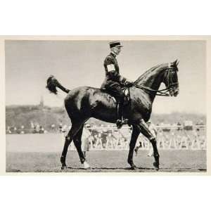  1932 Summer Olympics Xavier Lesage Dressage Horse Print 