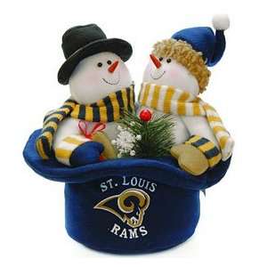  St. Louis Rams Snowmen Top Hat