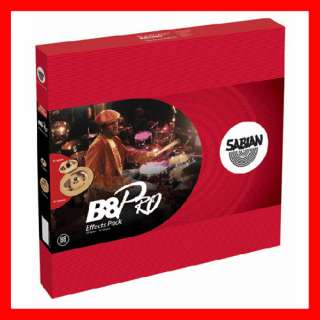 Sabian B8 Pro Effects Cymbal Set 10 Splash/18 Chinese 622537350054 