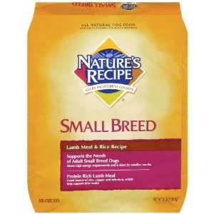 Natures Recipe Small Breed Lamb and Rice Dry Dog, 14 Pound  