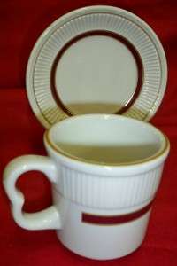 Shenango China Restaurant Ware Anchor Hocking 6 Coffee Mugs Cups 