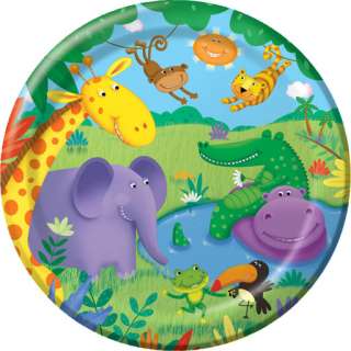 This listing is for 1package of Jungle Buddies Lunch Plates which are 