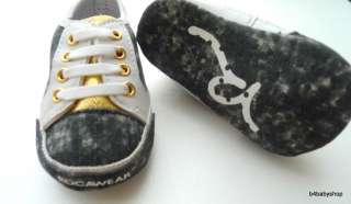 Baby boy girl denim RocaWear sneakers shoes NWOT(0 12M)  