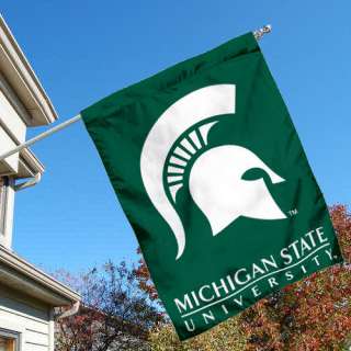   Spartans MSU Sparty University College House Flag 816844010705  