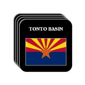  US State Flag   TONTO BASIN, Arizona (AZ) Set of 4 Mini 