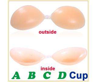 Fashion Strapless Backless Multifunction Invisible Silicon Bra Pad 4 