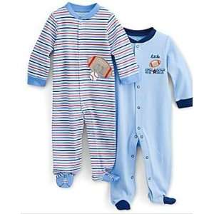 Baby Boy Sport Sleepers Layette Gift Set Blue Little Sport Size 0 3 