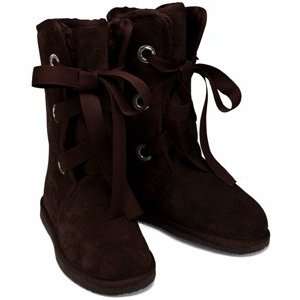    Tuso Chocolate Suede Boots   Size 6 * Shoes Womens