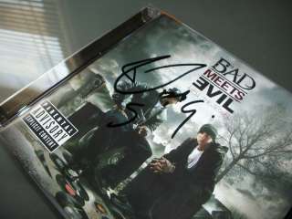 Royce da 59 Signed Cd Bad Meets Evil Eminem Rap RARE  
