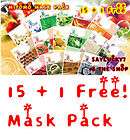 Korea MJ cosmetic Facial Essence Mask Pack(Sheet) 32pcs  