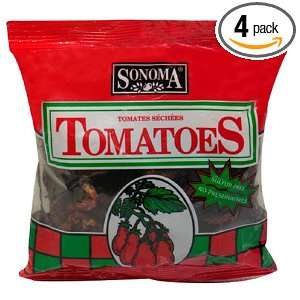 Sonoma Tomato Halves, 3 Ounce Bags (Pack Grocery & Gourmet Food