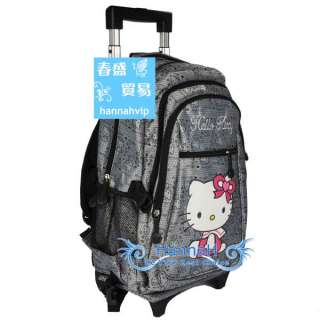 Hello Kitty Luggage Baggage Trolley School Bag FA085 5  