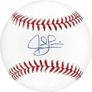  Jed Lowrie Autographed Baseball
