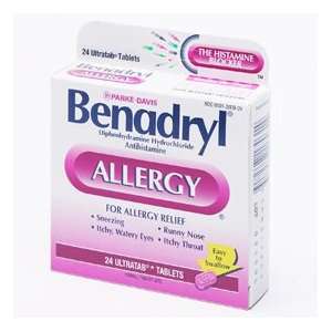  Benadryl 24s Ultratab Tablets (Pack of 6) Health 