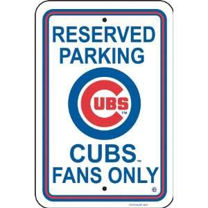  MLB Chicago Cubs Parking Sign 