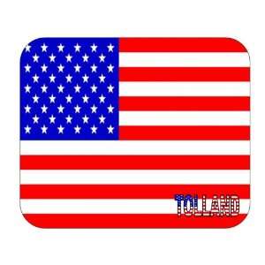  US Flag   Tolland, Connecticut (CT) Mouse Pad Everything 