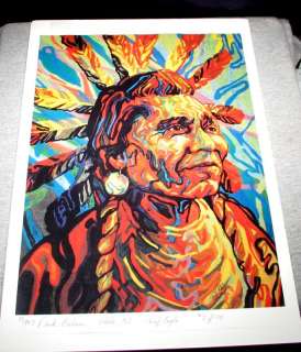 Big Eagle Chief Indian Print by Frank Balaam 2/100  