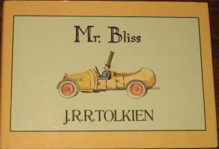 Mr. Bliss by J. R. R. Tolkien FIRST AMERICAN EDITION Second Printing 