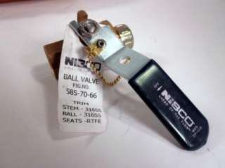 Nibco T 585 70 66 HC Bronze Ball Valve 3/4 x 3/4 Hose Full Port Lot of 