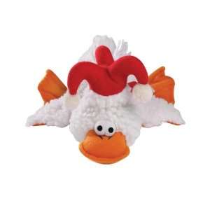   Holiday Quacker Plush Berber Fleece Dog Toy Jester Hat