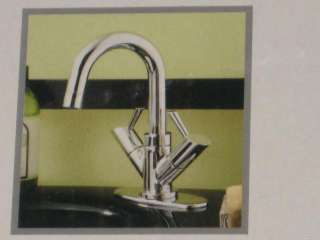 Giagni P Chrome Double Handle Bathroom Faucet LL5 PC  