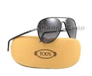NEW TODS SUNGLASSES TO 37 BLACK 09B TO37 AUTH  