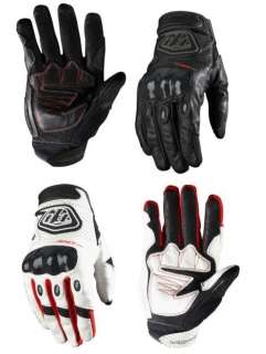 Troy Lee Designs TLD Apex Pro Cycling Gloves 2012 Black White all 