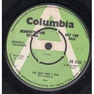    BOAT THAT I ROW 7 INCH (7 VINYL 45) UK COLUMBIA 1967 LULU Music