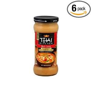 Thai Kitchen Simmer Sauce, Red Curry, 11.90 Ounce (Pack of 6)  