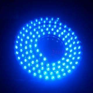 48 LED flexible car decorate light bar strip line blue  