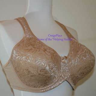 Breezies Wild Rose Embroidered Lace Seamless Bra A92195  