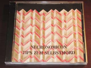 Necronomicon Tips Zum Selbstmord CD Little Wing Germany  