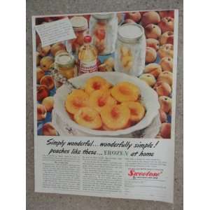  Sweetose corn syrup, Vintage 40s full page print ad 