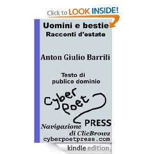Uomini e bestie   Racconti destate (Edizione 1921) (Italian Edition 