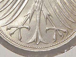1963D German 5 Mark Coin/Uncirculated  