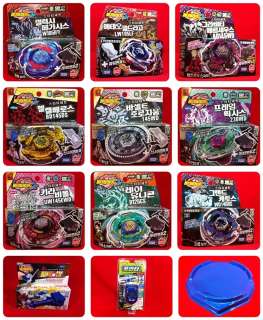 Beyblade Metal Fusion Fight 2 Starter Launcher Set LOT  