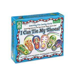  I Can Tie My Shoes Lacing Cards, Ages 4 and Up