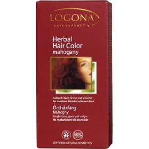  Logona Mahogany Herbal Hair Color Beauty