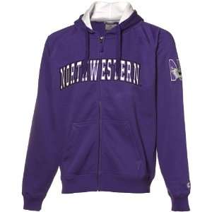  Northwestern Wildcats Purple Automatic Full Zip Hoody 