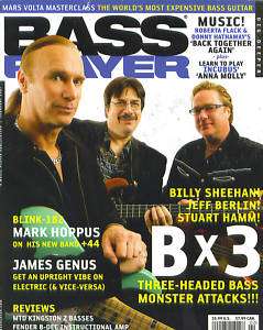 Bass Player Magazine February 2007 Sheehan Hamm Berlin  