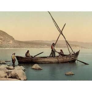   the lake Tiberias Holy Land (i.e. Israel) 24 X 18.5 