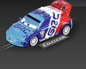 RAOUL CAROULE Disney Cars 2 GO Slot Race Car by Carrera 143 61198 