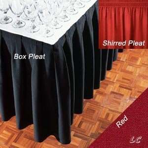   Feet Red Signature Restaurant Table Skirts Wholesale