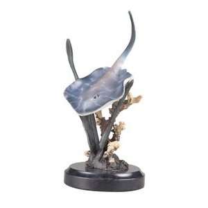  Bronze Sting Ray Small Ocean Gallery Sculpture